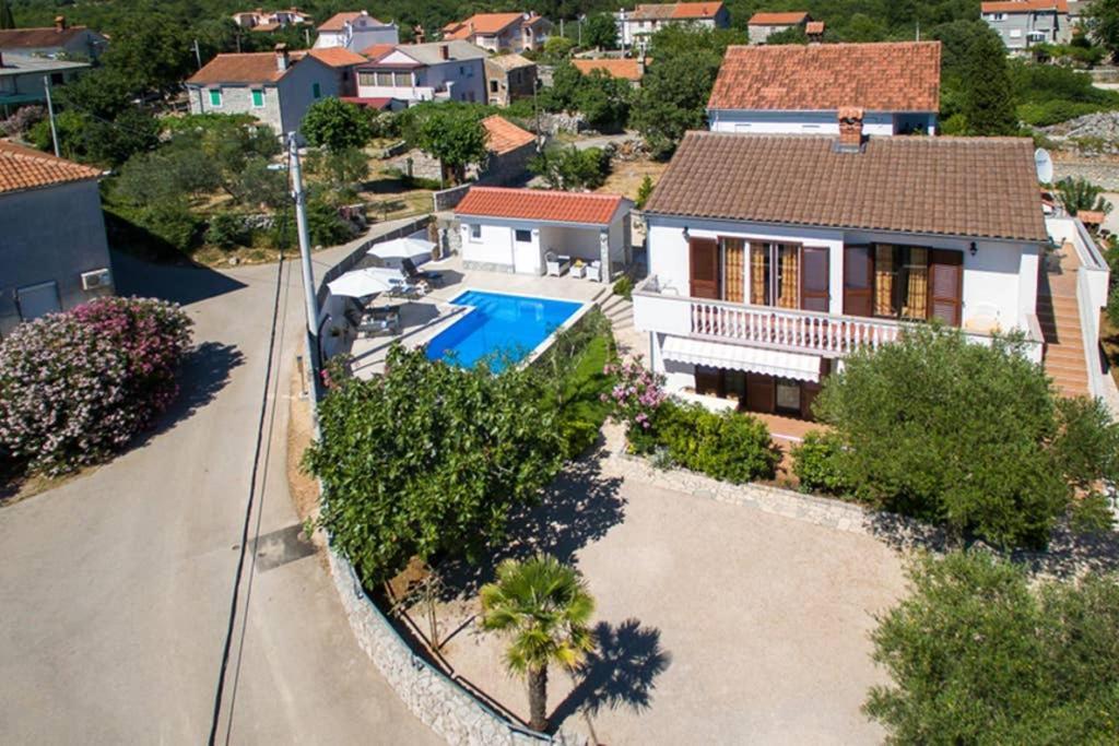 Adria-Holiday House With A Private Pool In Krk Kornic Exterior photo